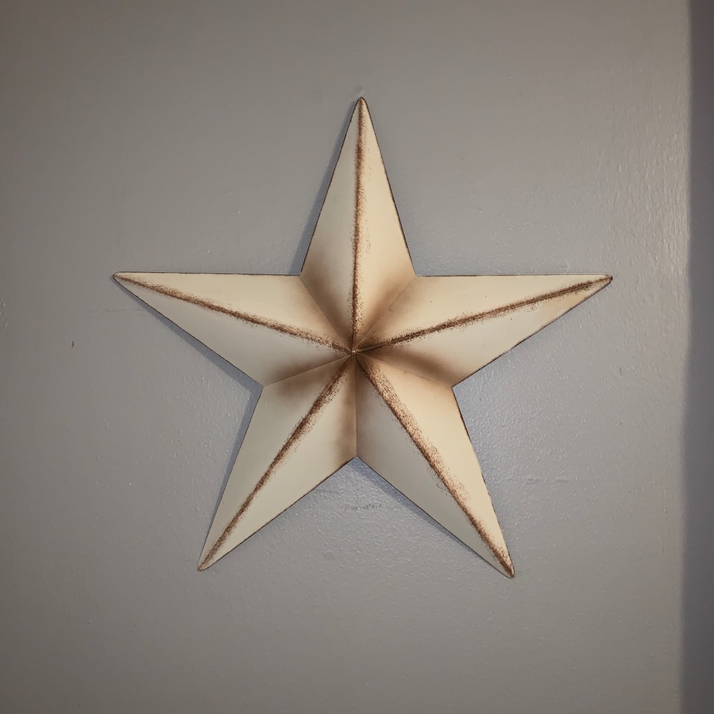 Metal Rustic Farmhouse Decor Stars